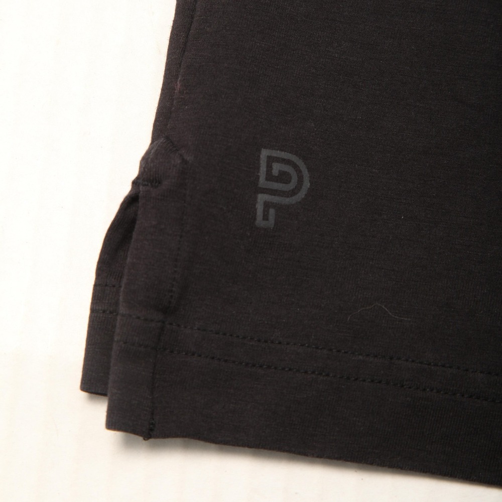 Public Rec Polo Shirt Mens Large Black Pima Cotton Tencel Stretch Casual - Picture 9 of 12